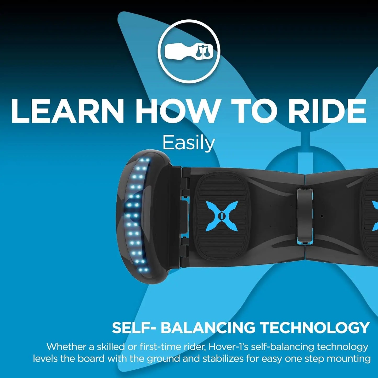 Hover-1 Rogue Hoverboard Black Stylish Design with High Performance