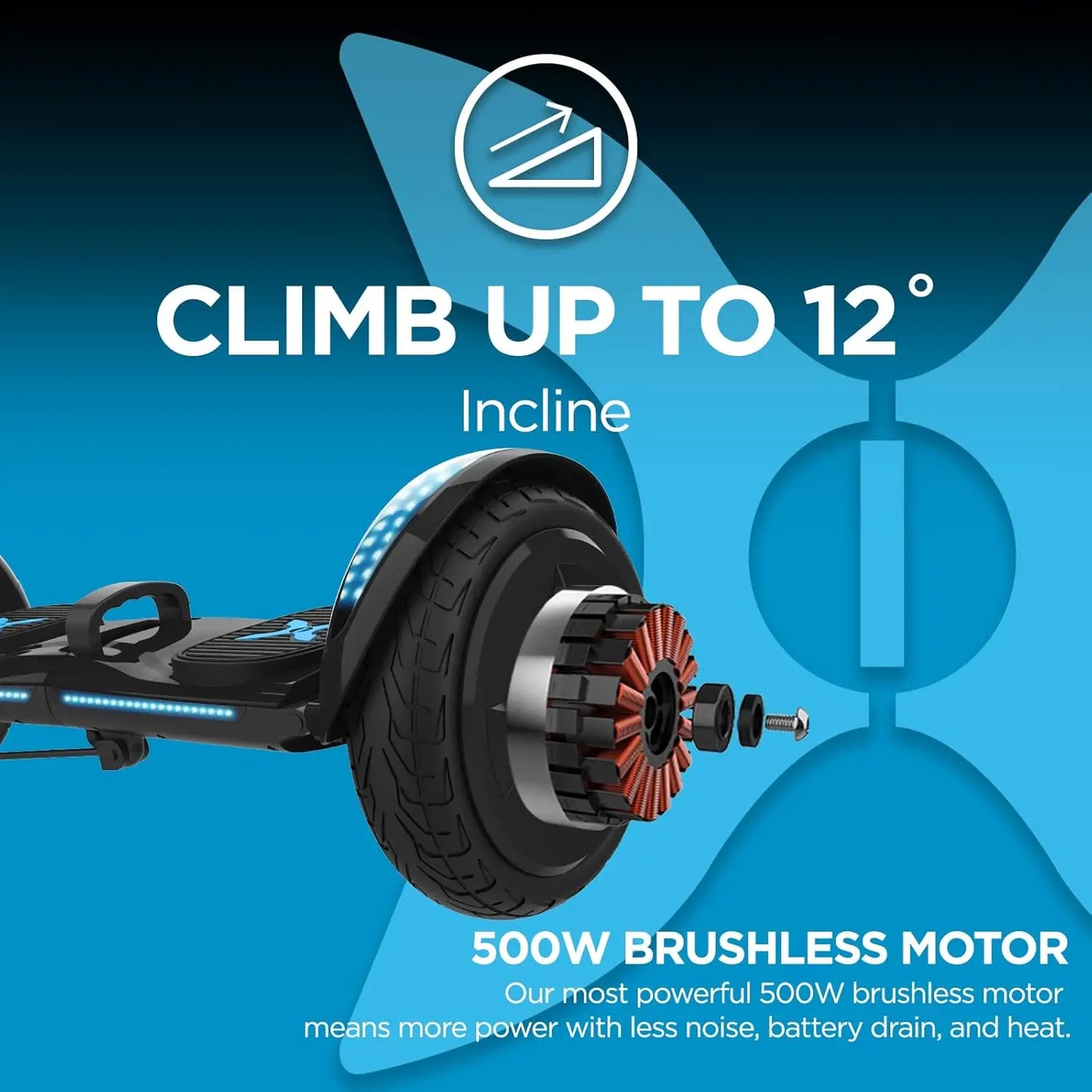 Hover-1 Rogue Hoverboard Black Stylish Design with High Performance