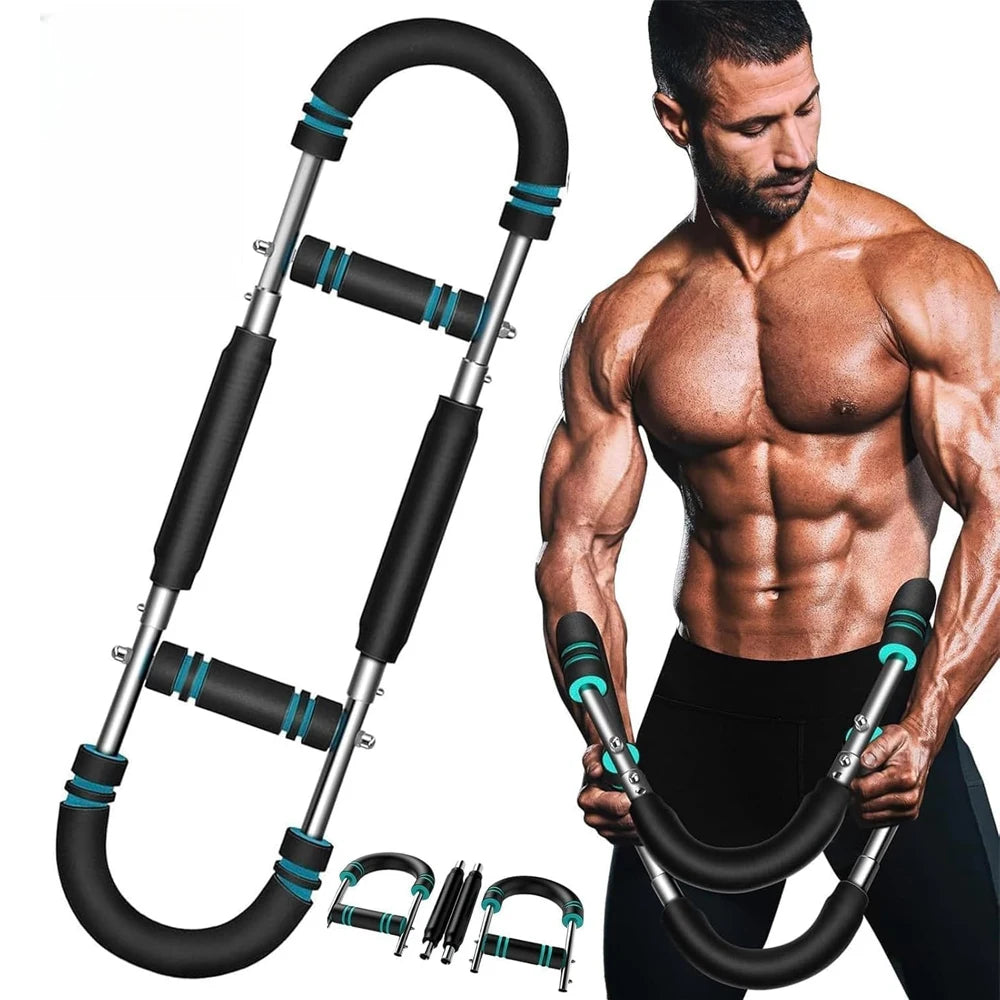 Arm Trainer Adjustable Chest Expander Exerciser For Upper Body Fitness