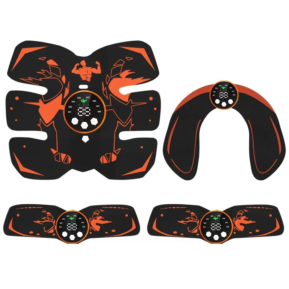 XMSJ YUKUI Wireless EMS Abdominal Trainer Belt Six Pack Abs