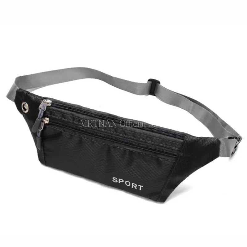 MRTNAN Multifunctional Nylon Waist Bag for Outdoor Sports