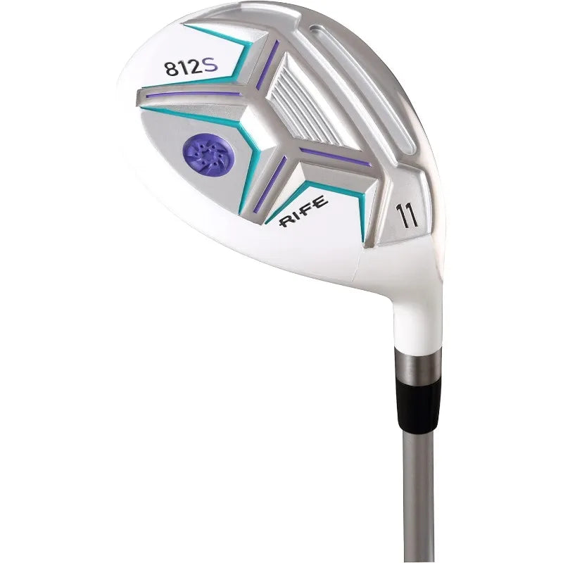 Womens Rife Golf 812s Offset Fairway Metal Wood Clubs Set Right Handed