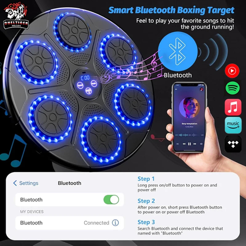 Hign Concerned Bluetooth Music Boxing Machine Wall Mount