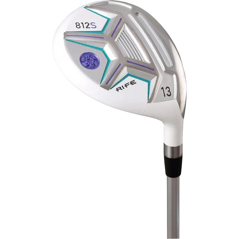 Womens Rife Golf 812s Offset Fairway Metal Wood Clubs Set Right Handed