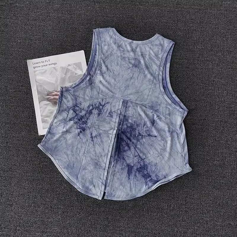 Womens Quick Dry Running Vest Fitness Top Yoga Shirt