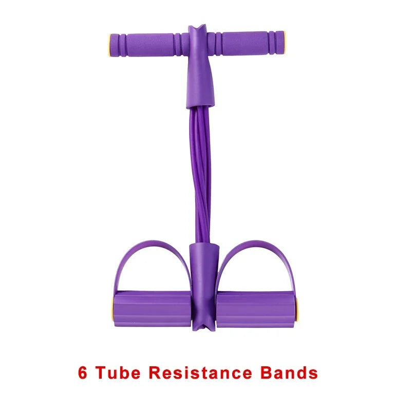 XMSJ 4 Level Resistance Band Tensioner Non Slip Training