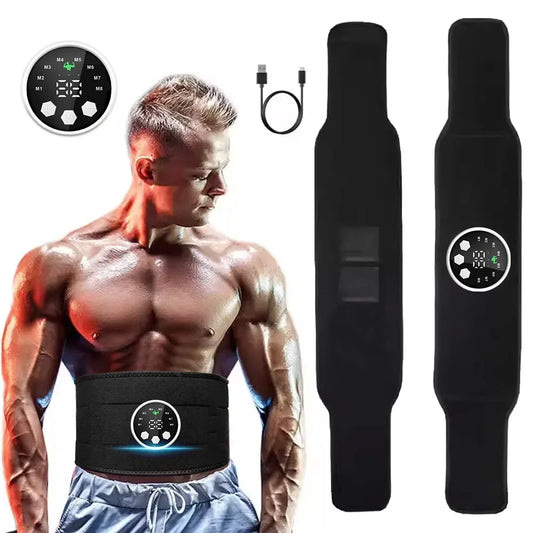 XMSJHign-concerned EMS Ab Belt For Waist Toning Effect