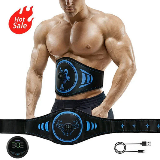 XMSJEMS Abdominal Toning Belt EMS Muscle Stimulation
