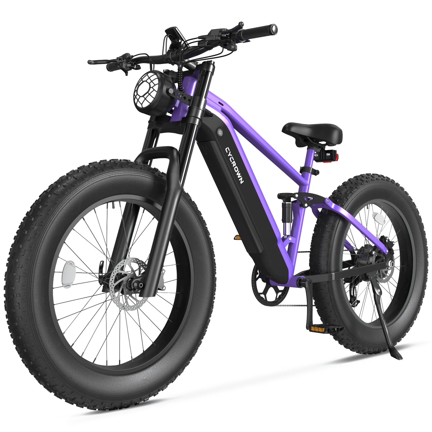 Cycrown Ultra 750W Adult E-Bicycle 48V Dual Battery City E-Mountain Bike