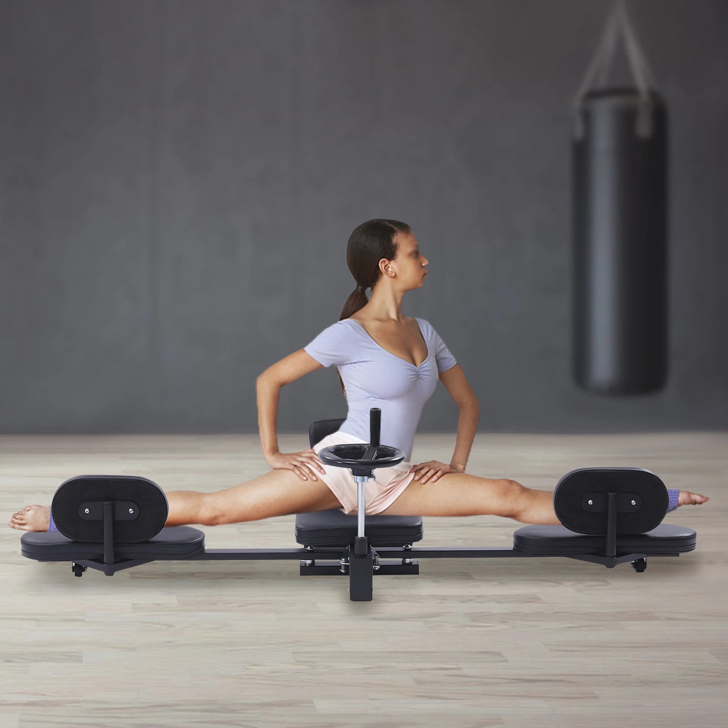Heavy Duty Leg Stretcher Machine for Yoga Splits and Flexibility Training