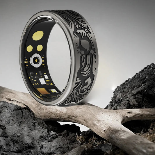 Smart Ring Fitness Tracker Sleep Monitor Pedometer 20 Modes