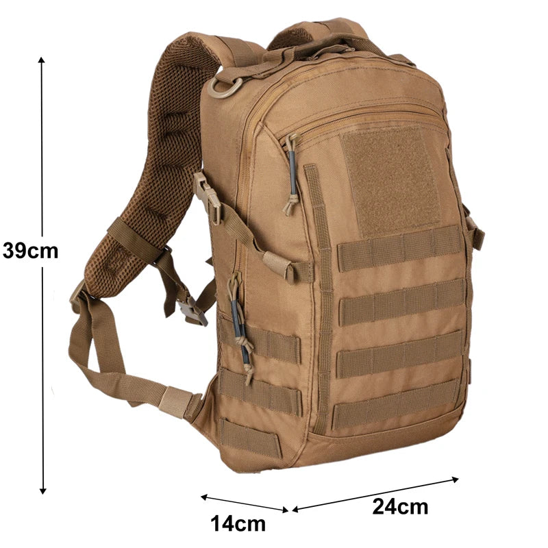 LQARMY 20L Waterproof Running Backpack Gym Bag