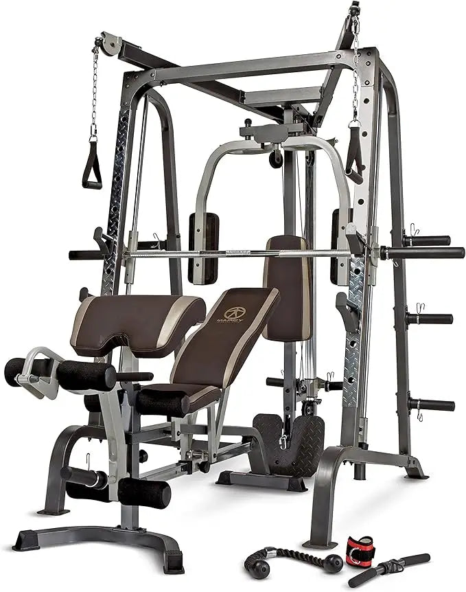 Marcy Smith Cage Workout Machine Full Body Home Gym Equipment System