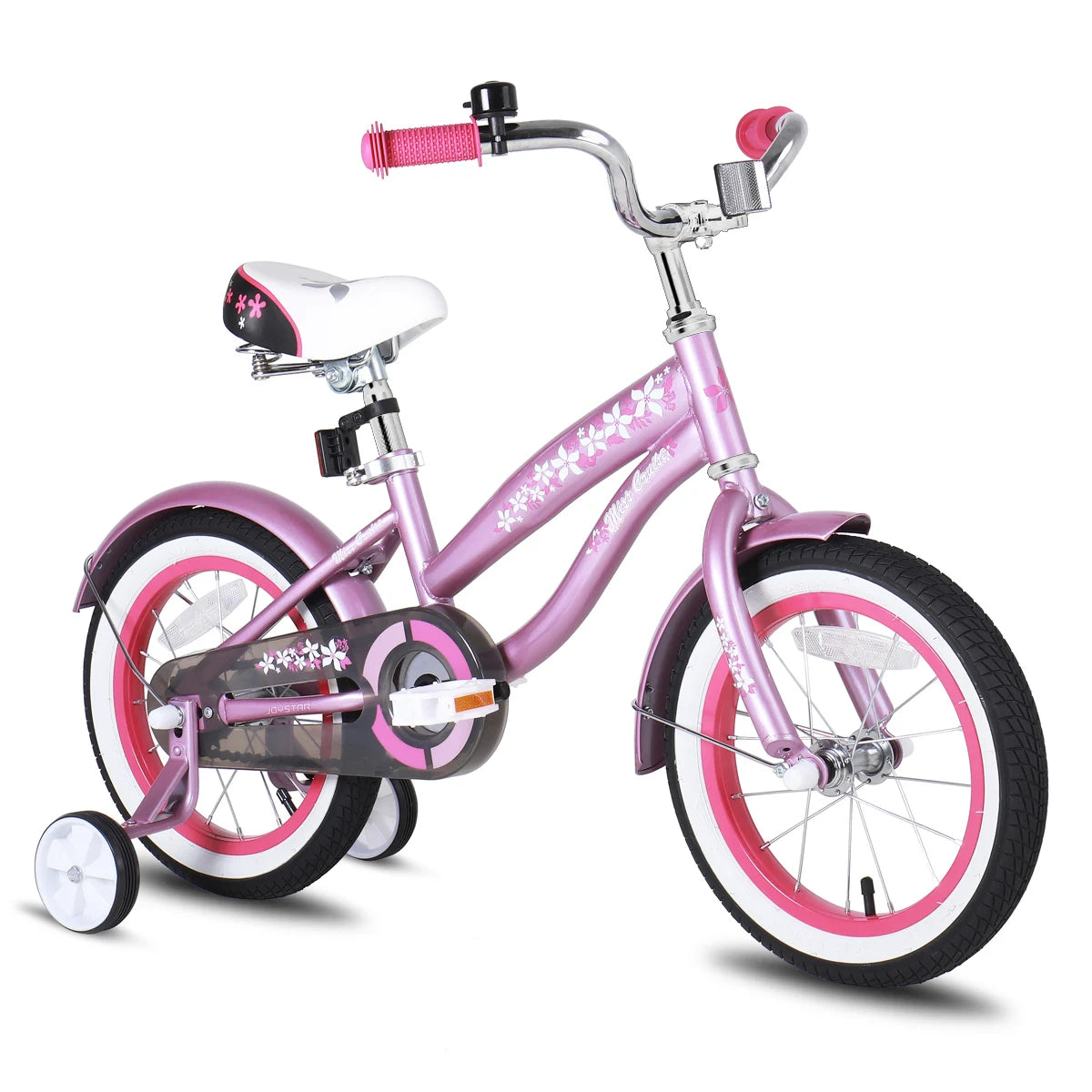 US Free Shipping 12/14/16 inch 6 Color Kids Children Bike With Training Wheel Princess Kids Bicycles Girls Bike Foot Break BSCI
