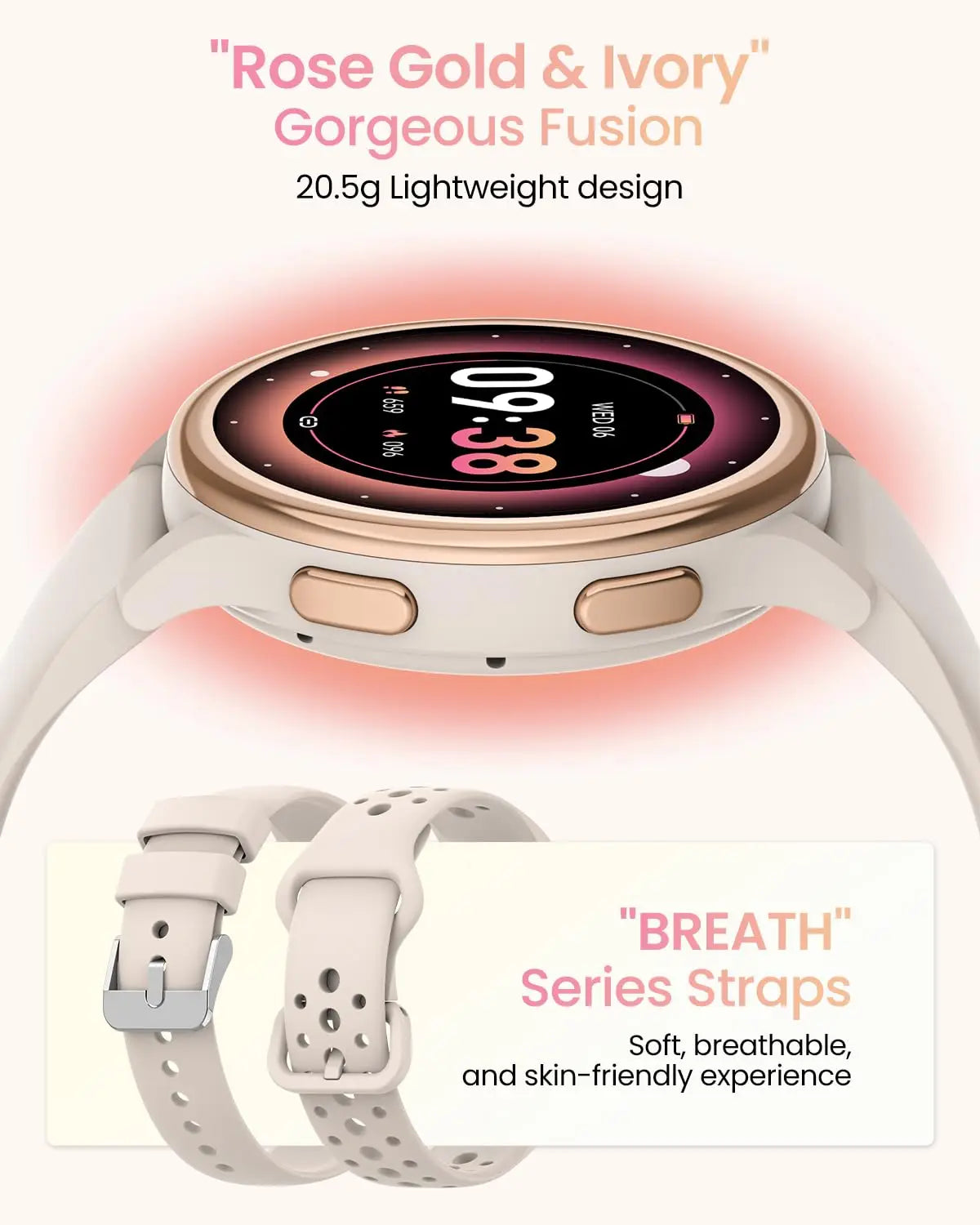 AnyloopCa Smartwatch For Women Fitness Tracker 400 Faces