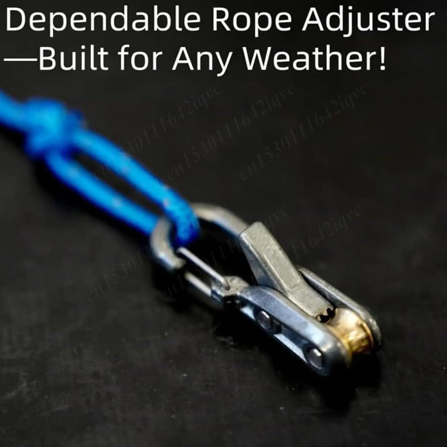 Shunmaii Rope Adjuster Stopper Tightener For Camping