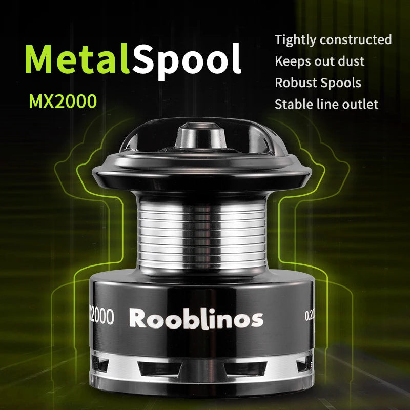 MX2000 Fishing Reel with 7 Plus 1 Bearings and Carbon Brake for All Waters