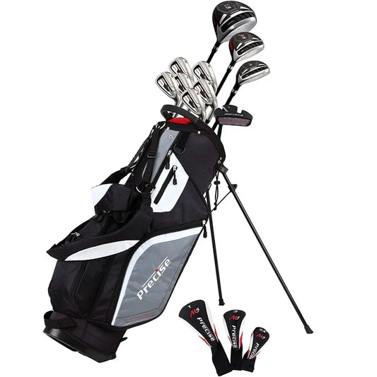 Precise M5 Men's Complete Golf Clubs Set With Titanium Driver and Irons
