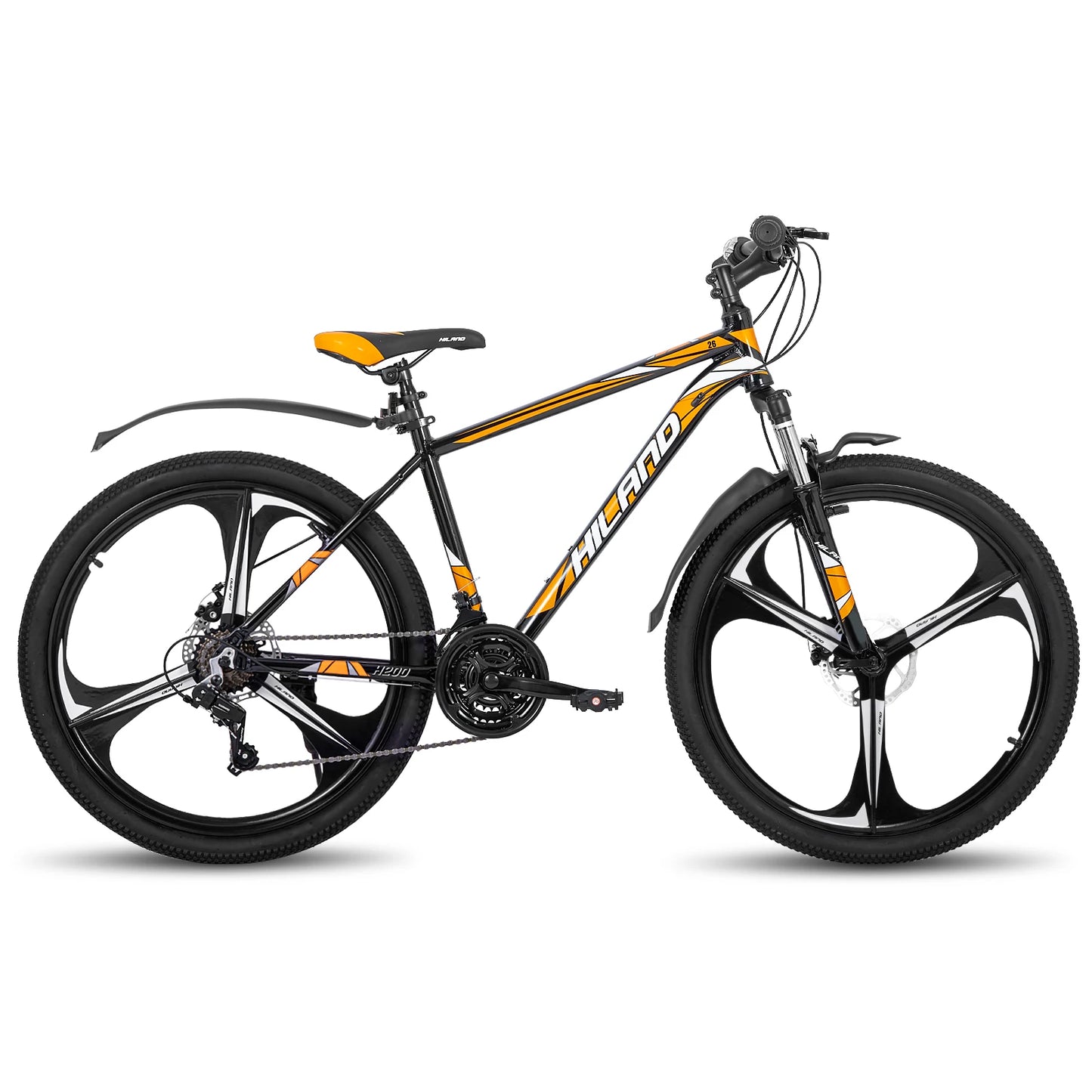 Hiland Mountain Bike Shimano 21 Speed Aluminum Disc Brakes