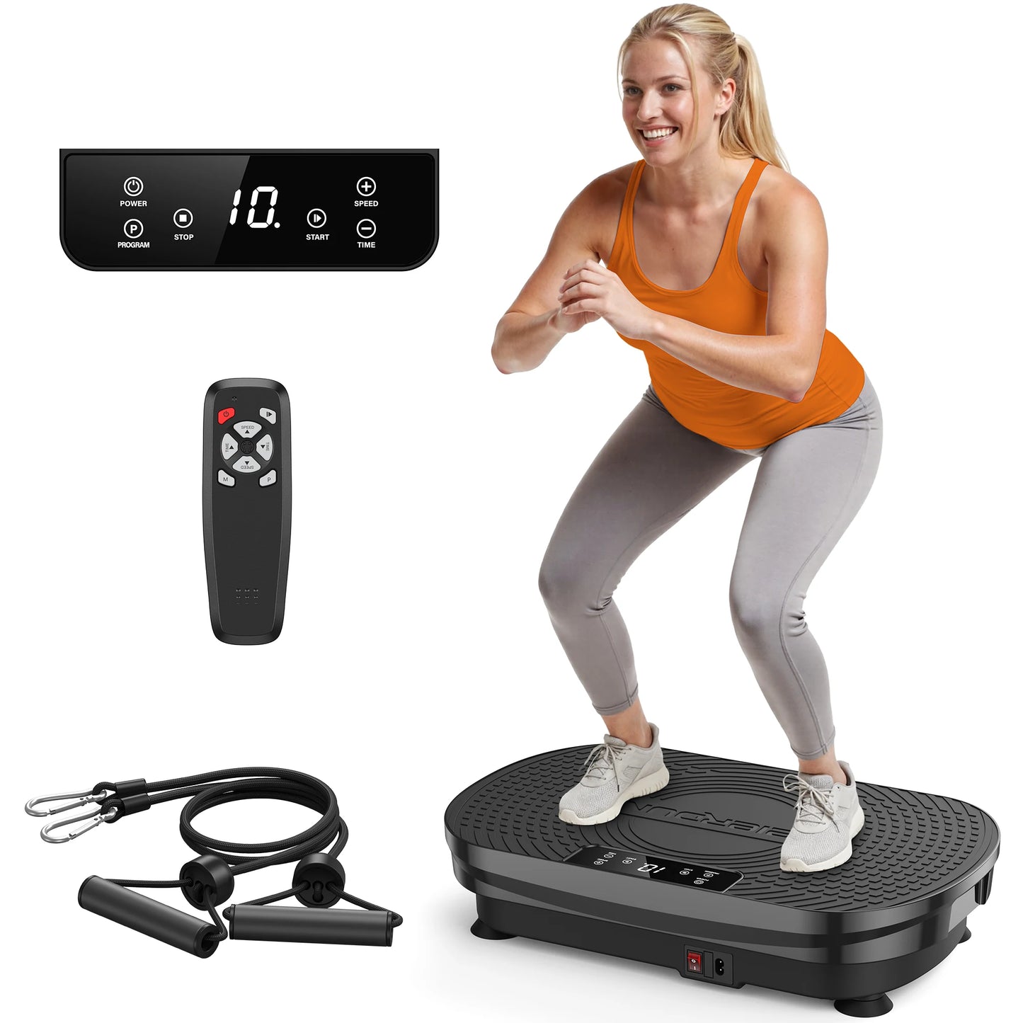 Feierdun Vibration Plate Exercise Machine For Weight Loss Toning