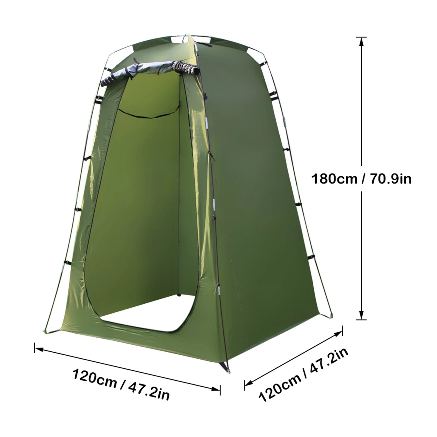 Building Pop Up Shower Tent Privacy Changing Room Camping