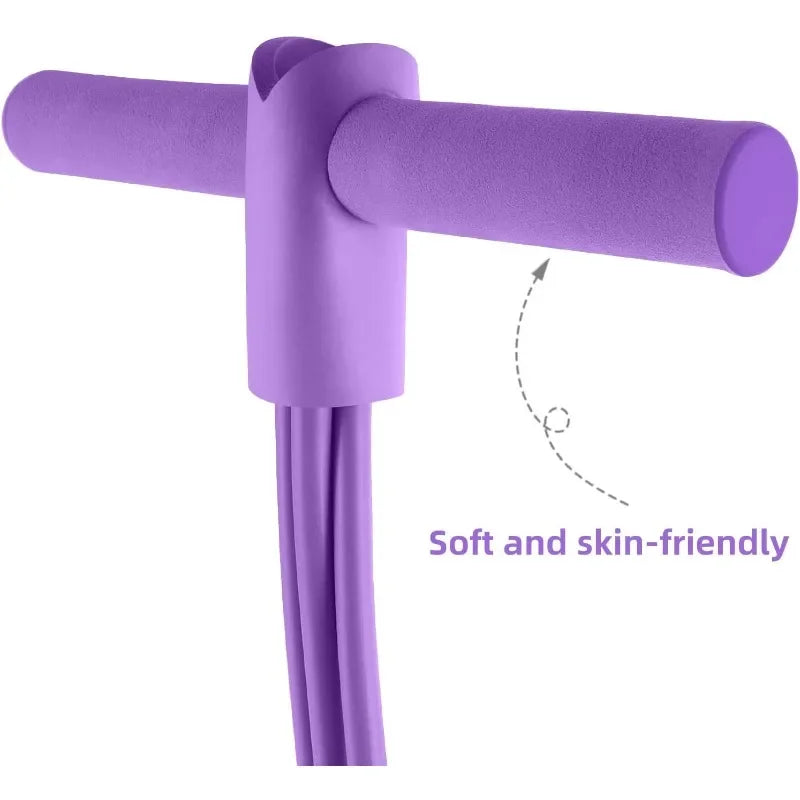 XMSJ 4 Level Resistance Band Tensioner Non Slip Training
