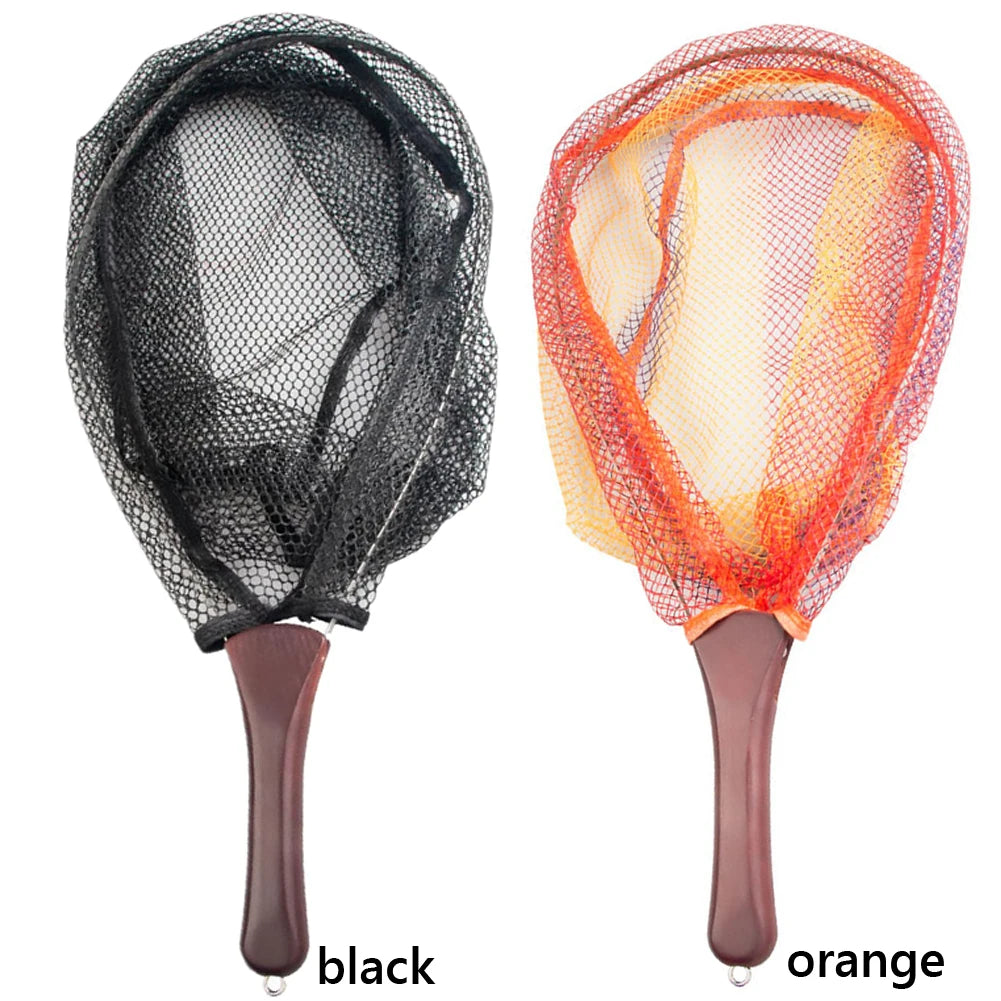 Shunmaii Folding Fishing Landing Net With Wooden Handle