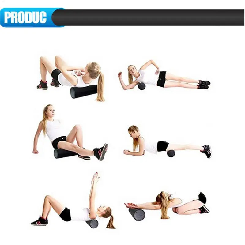 EPP Yoga Foam Roller Fitness Column Portable Pilates Body Exercises For Leg/Arm/Back/Feet Pain Self-Myofascial Treatments Tool