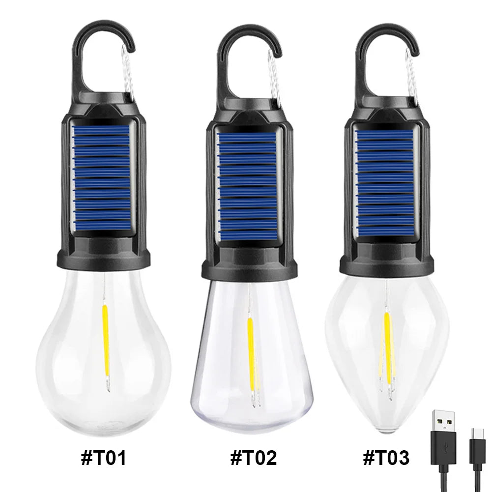 Shunmaii Solar Powered LED Lantern For Outdoor Camping