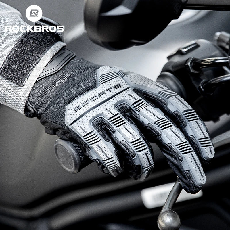 ROCKBROS Cycling Gloves Tactical Gel Shockproof Full Finger