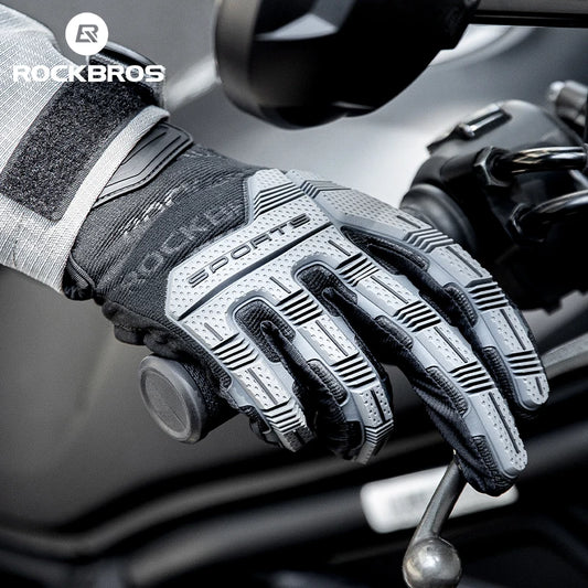 ROCKBROS Cycling Gloves Tactical Gel Shockproof Full Finger