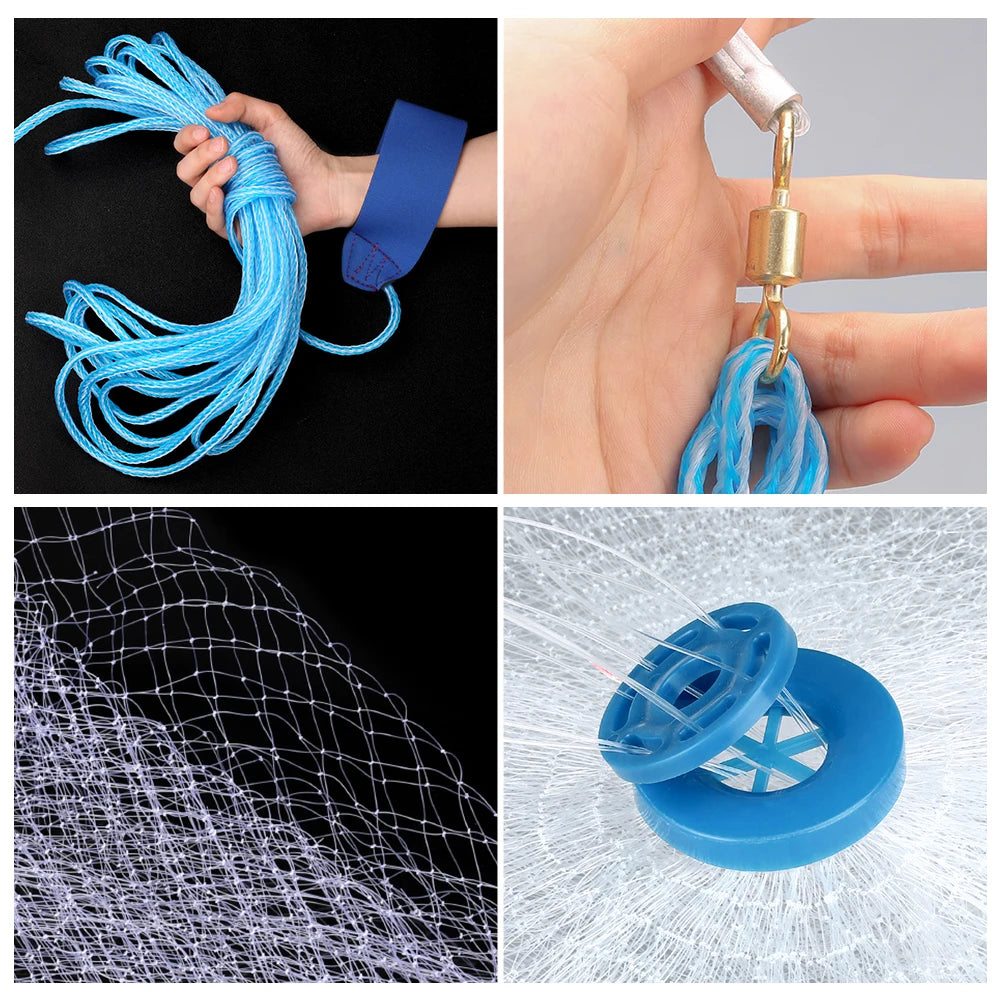 Depth Premium Cast Bait Net For Saltwater Fishing