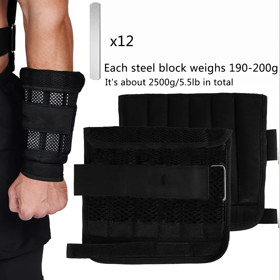 Hign-concerned Adjustable Weight Vest and Ankle Weights Set