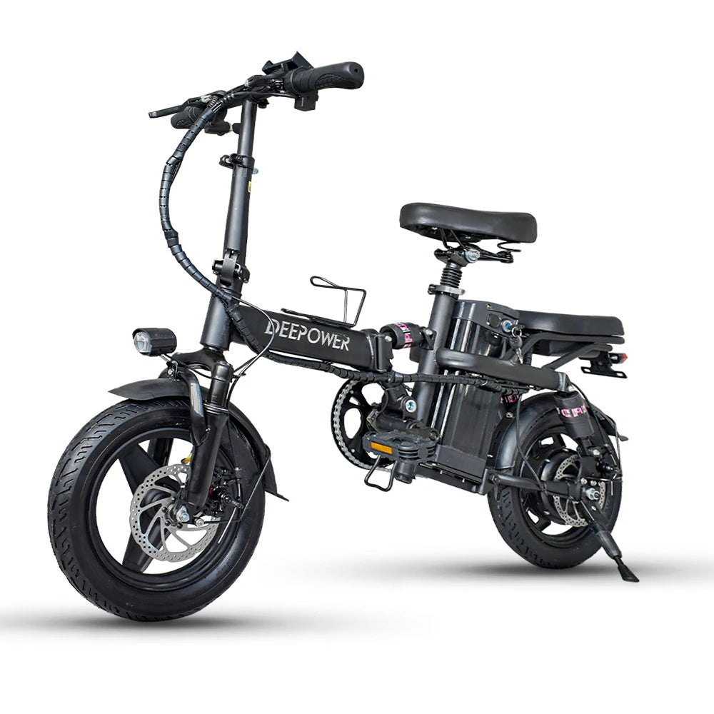 IDOTATA 48V 10Ah Foldable Electric Bike with 400W Motor for Urban Commuters