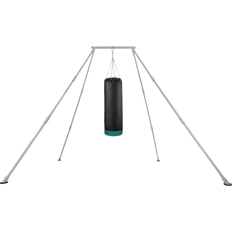 Kojem 8.1' Aerial Yoga Swing Stand Yoga Frame Sling Inversion Aluminum Triangle Structure for Indoor Outdoor Hammocks