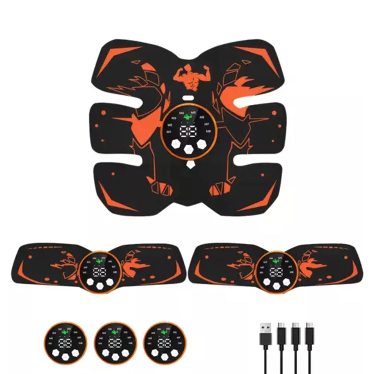 Eelhoe Abs Stimulator Toner Rechargeable 8 Modes 29 Levels