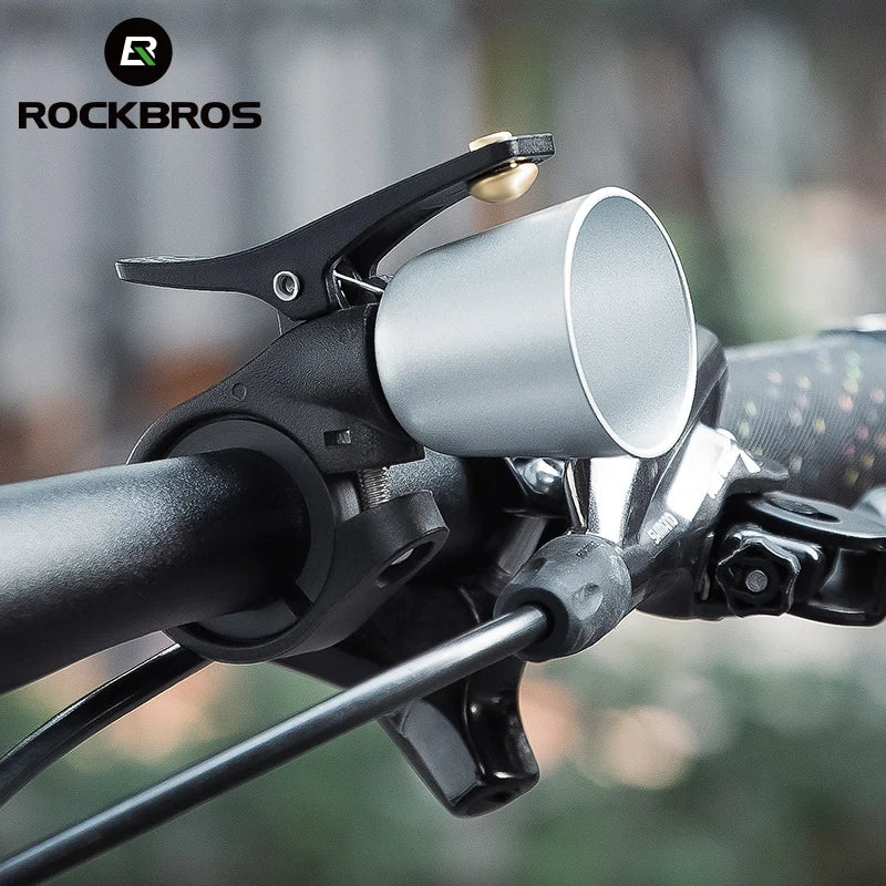 ROCKBROS Copper Alloy Bicycle Bell 100dB Lightweight Horn