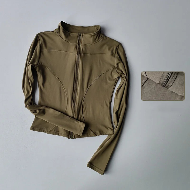 SKINOFSKINCN Outdoor Quick Dry Long Sleeve Jacket Women