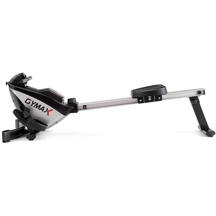 Foldable Magnetic Rower 8Level Folding Rowing Machine LCD
