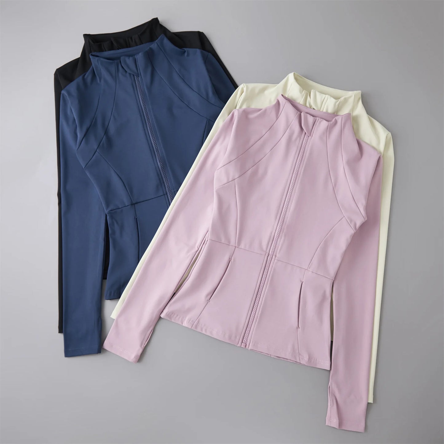 Zhejiang Women's Lightweight Yoga Jacket With Pockets