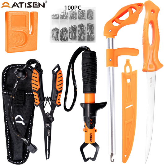 Hign-concerned Stainless Steel Knife Set Fishing Camping
