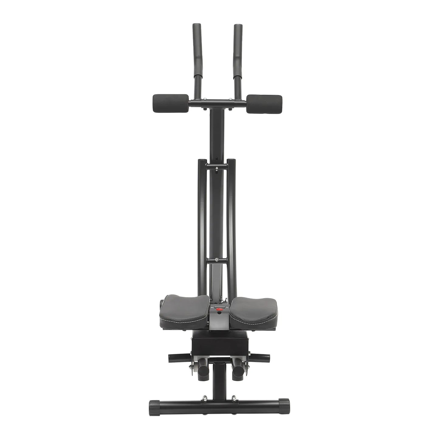 150kg Abdominal Crunch Trainer Foldable Home Gym Fitness Equipment Black