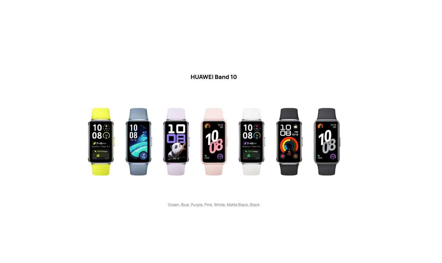 Huawei Band 10 Smartwatch Fitness Monitoring Sleep Analysis
