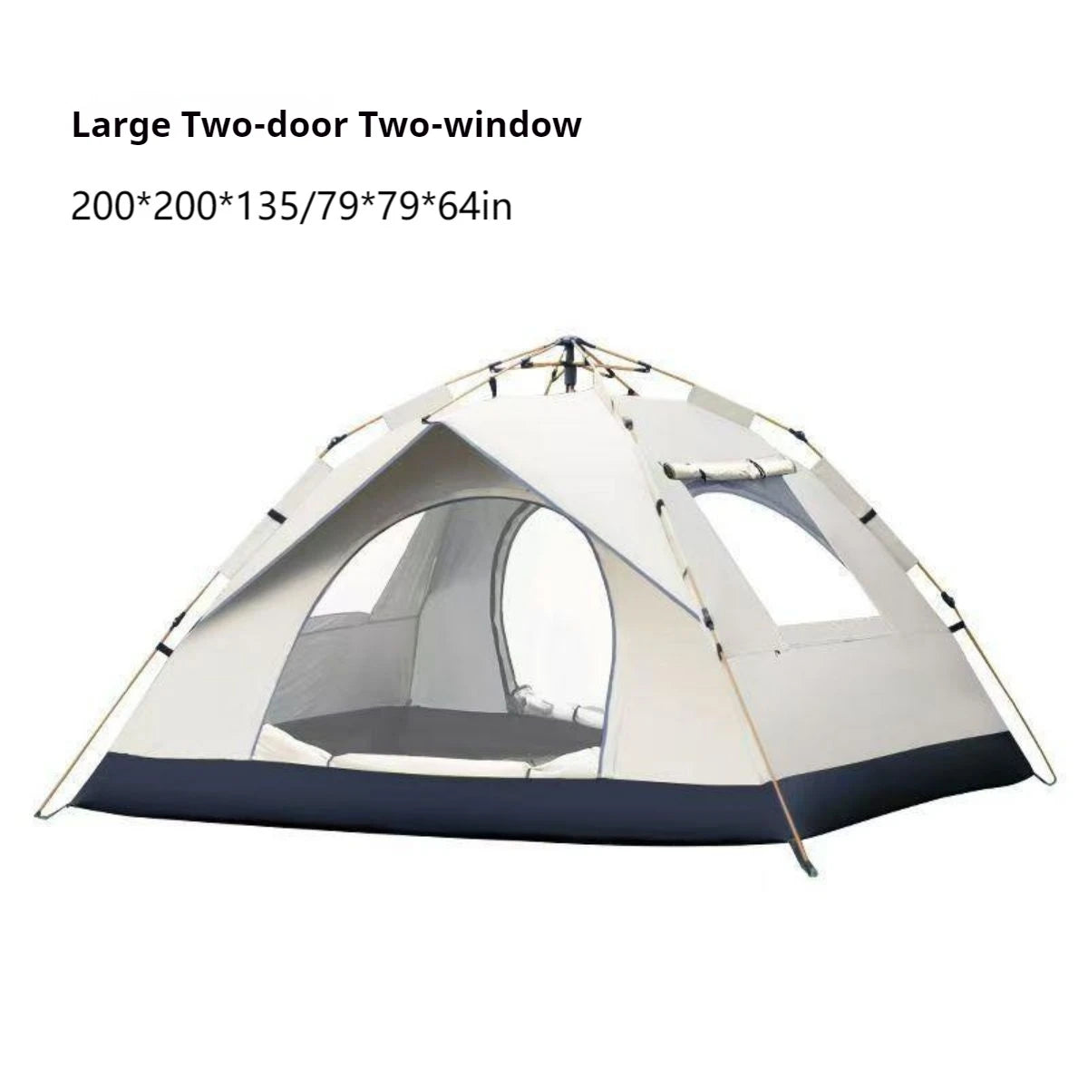 Pakicetus Quick Opening Camping Tent With Two Doors