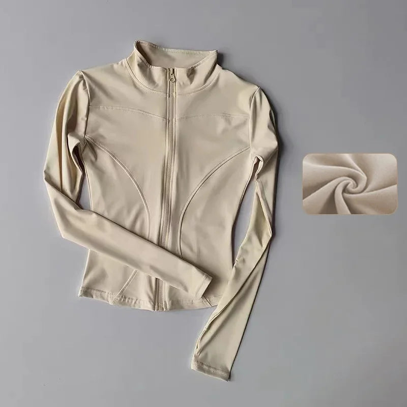 SKINOFSKINCN Outdoor Quick Dry Long Sleeve Jacket Women