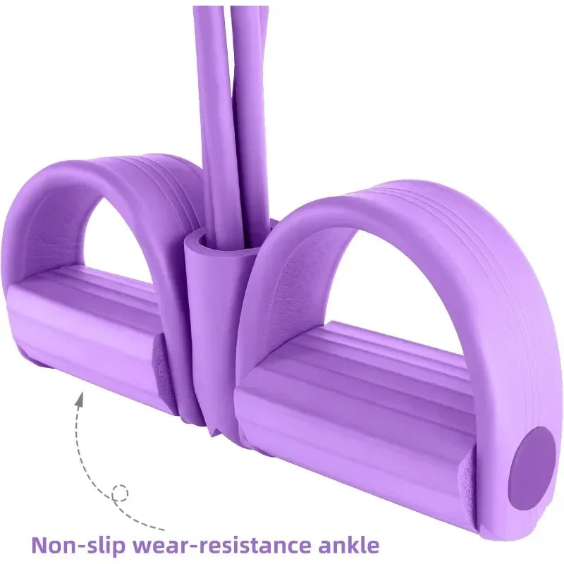 XMSJ 4 Level Resistance Band Tensioner Non Slip Training