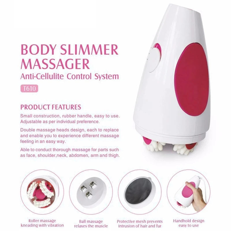Anti-Cellulite Infrared Electric Body Slimming 3D Roller Massager Device
