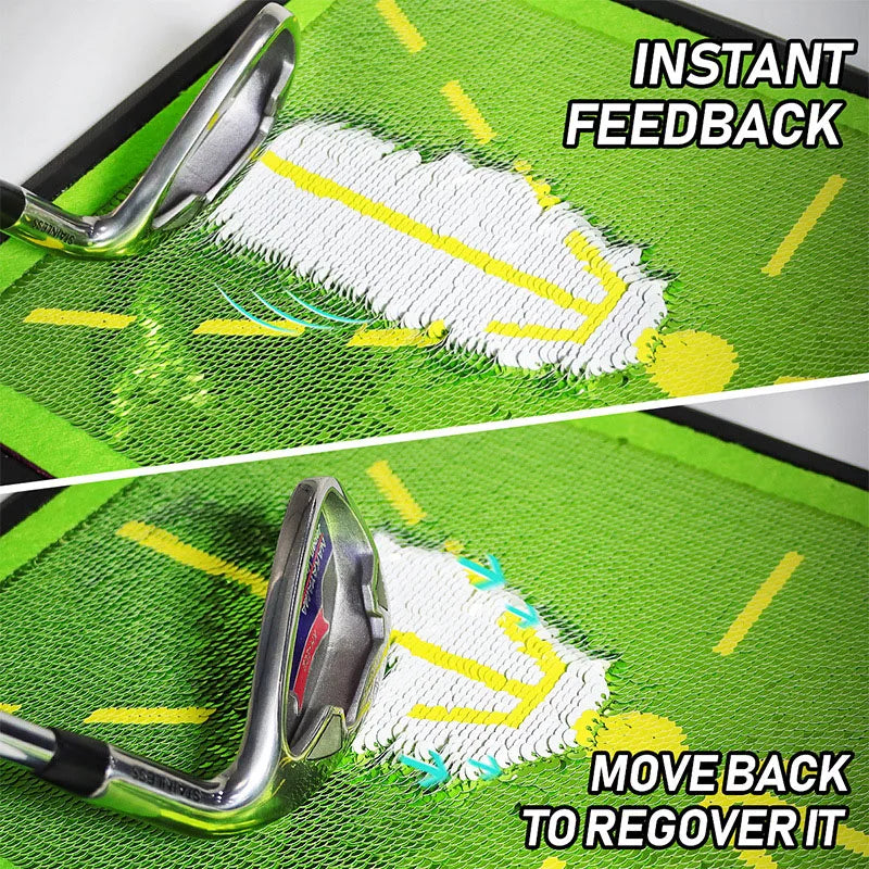 Pgm Golf Swing Training Mat Swing Path Practice