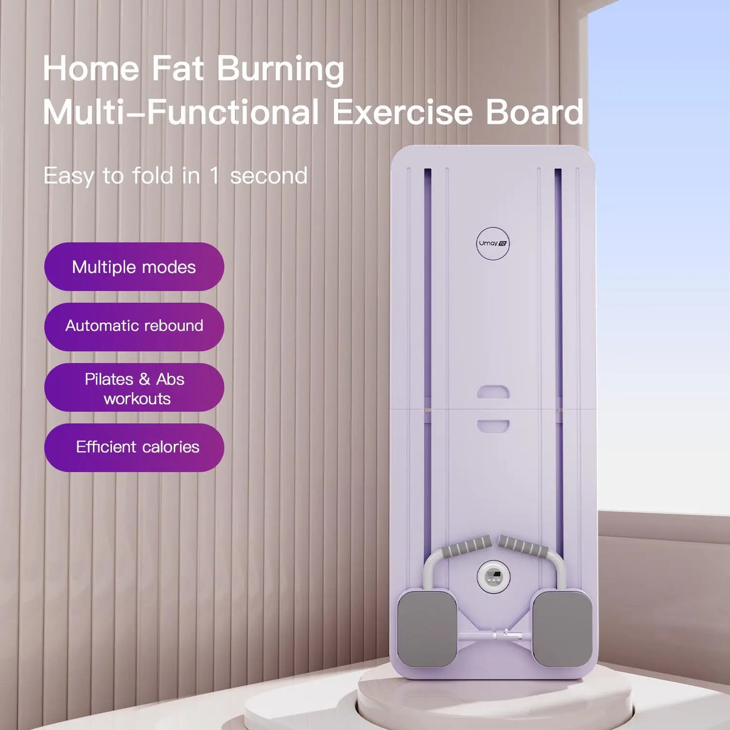 Cursor Fitness Multifunctional Ab Exercise Board for Training