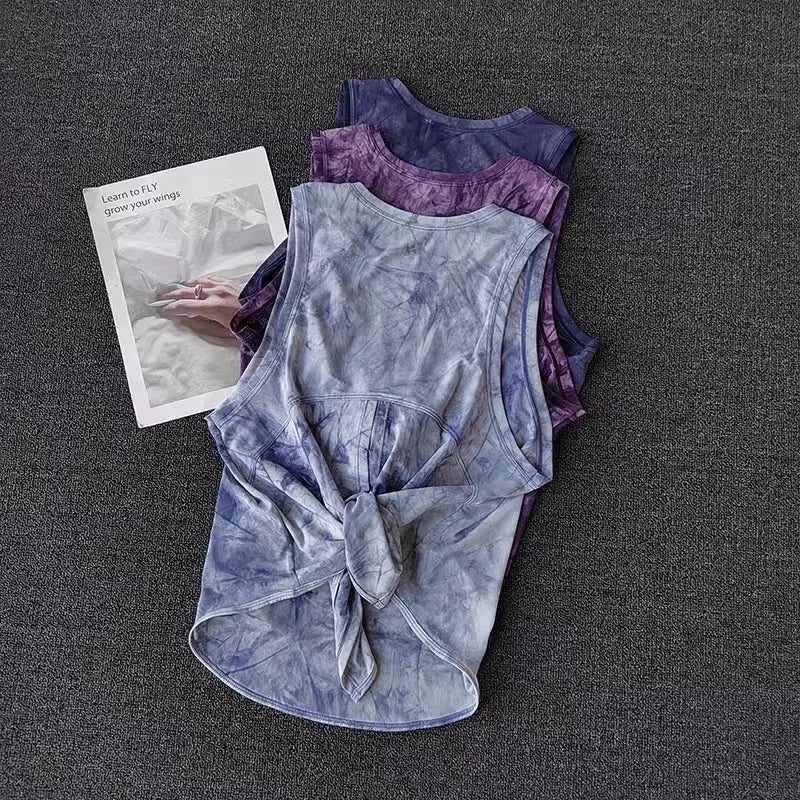 Womens Quick Dry Running Vest Fitness Top Yoga Shirt